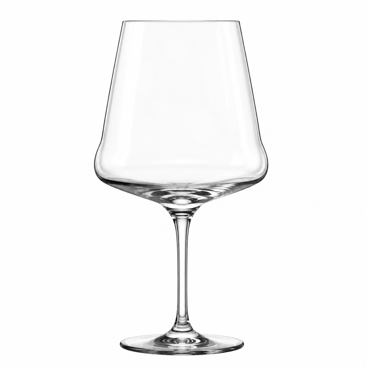 Weinglas 650 ml transparentes Glas mit Stiel für Rotwein