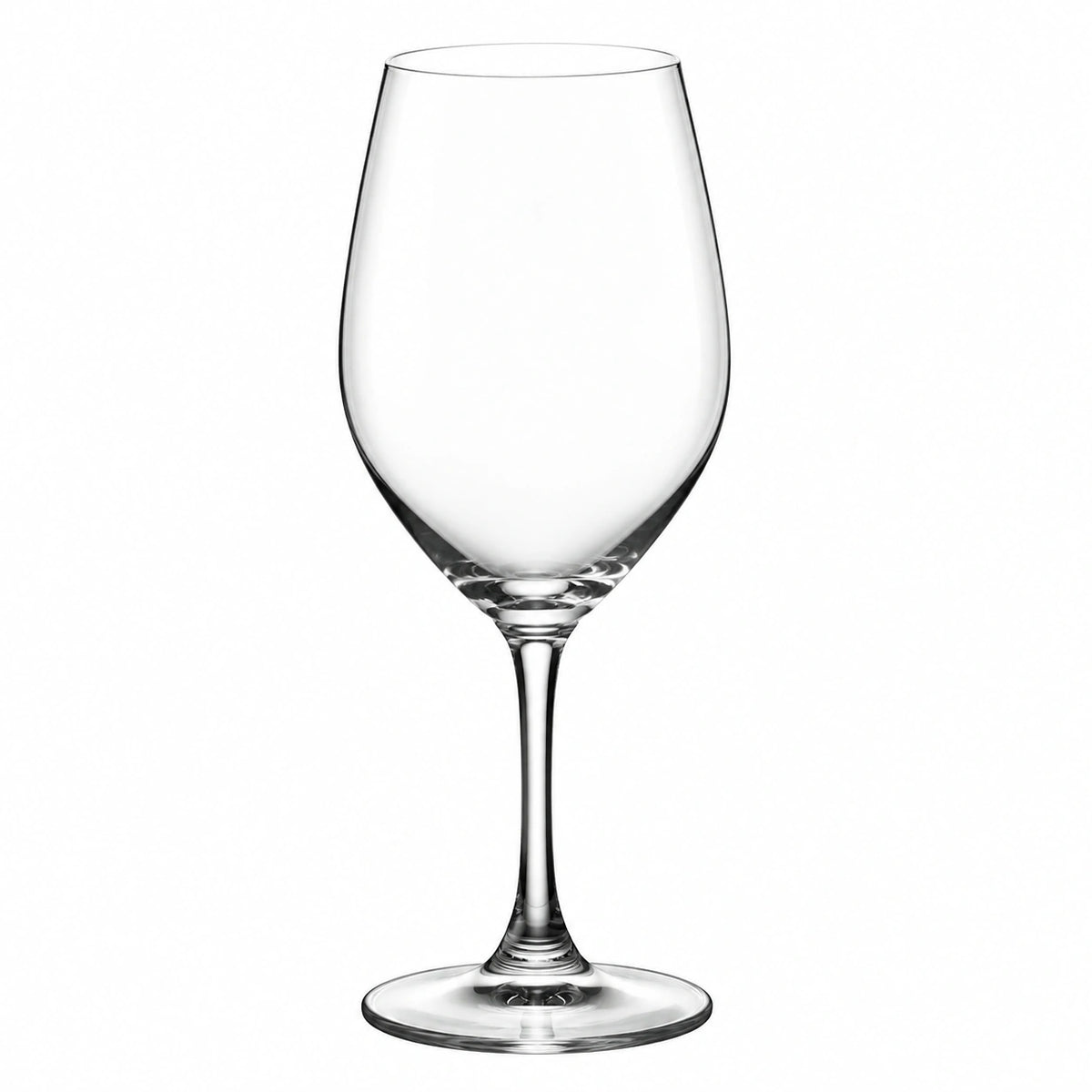 Weinglas 550 ml transparentes Glas 25 cm klassisches Stielglas